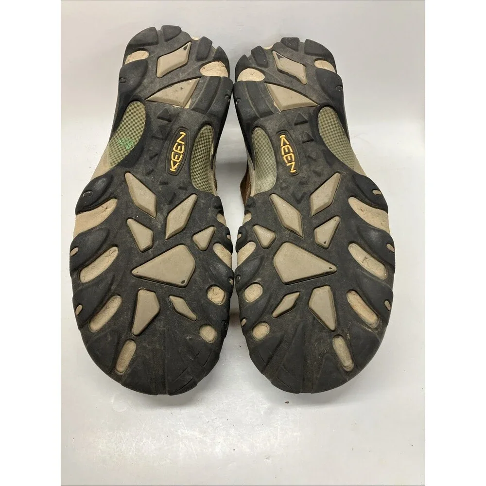 KEEN Targhee III Slip-On Dark Earth Leather Trail Shoes Men's Size 13